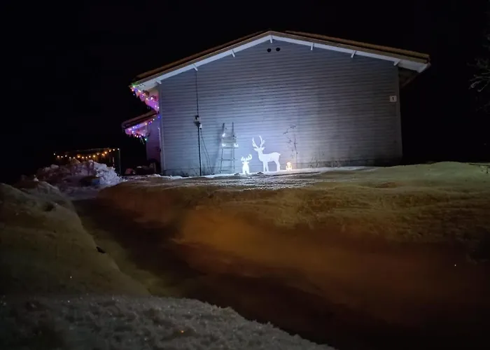 别墅 Cozy Traditional Lappish House *